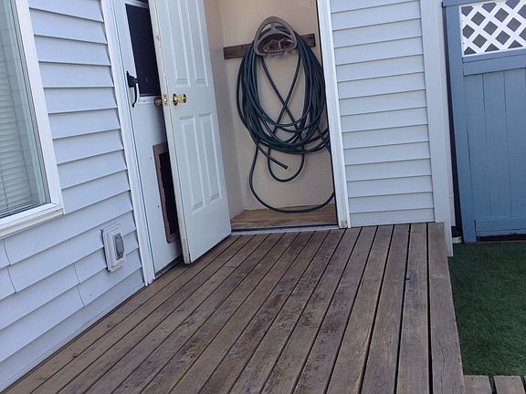 Deck & storage