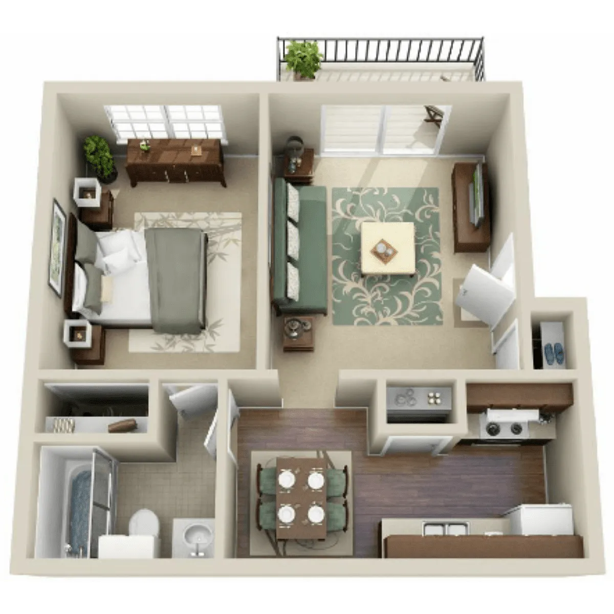 Floor plan A1