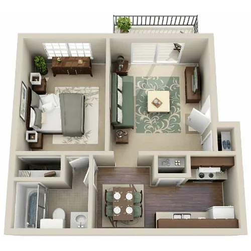 Floor plan A1