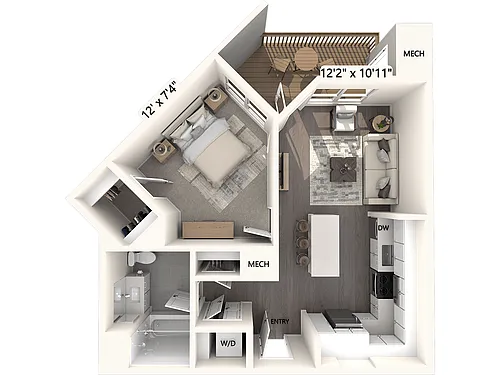 Floor plan A20AF