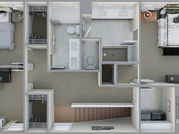Pergola at Farmington Plan 2 Second Floor