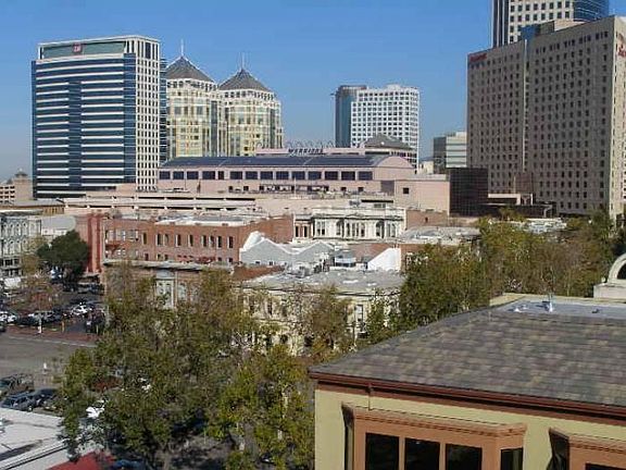 Downtown skyline view