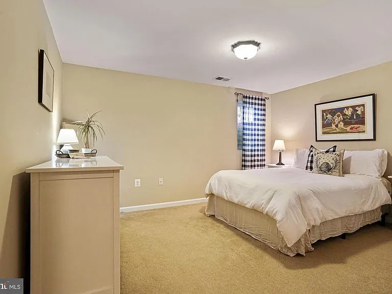 Basement bedroom