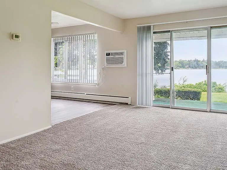 215- Two Bed 1.5 Bath Lake Front- Living Room