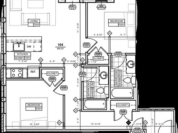 3rd image of 2416 Jefferson Ave Unit 104