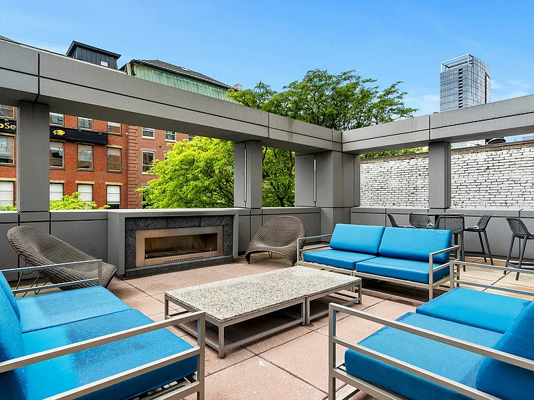 Enjoy some fresh air and socialize on the 3rd floor courtyard