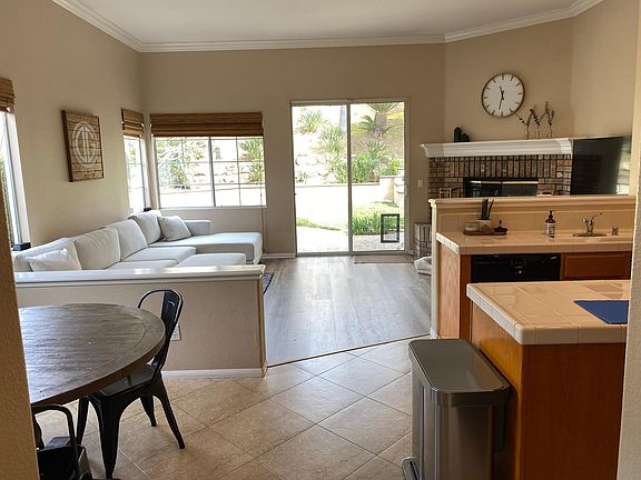 Looking into the Family Room/Kitchen from the Dining Room/Living Room.