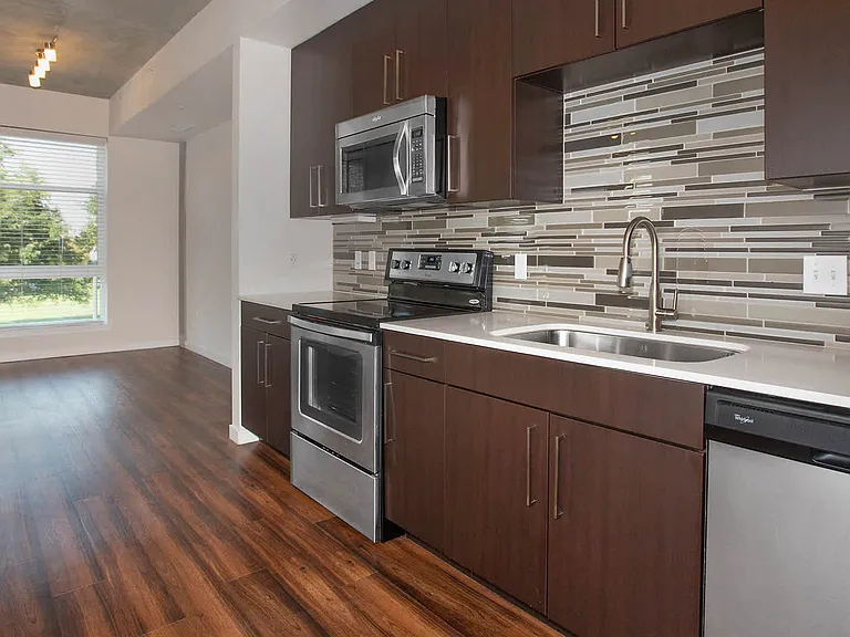 Kitchen with Stainless Steel Appliances