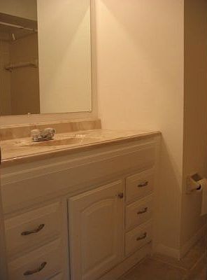 Upgraded Vanity in Bathroom!