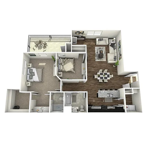 Floor plan Wilshire