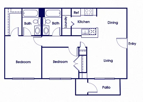 Floor plan B1_Riverwoods
