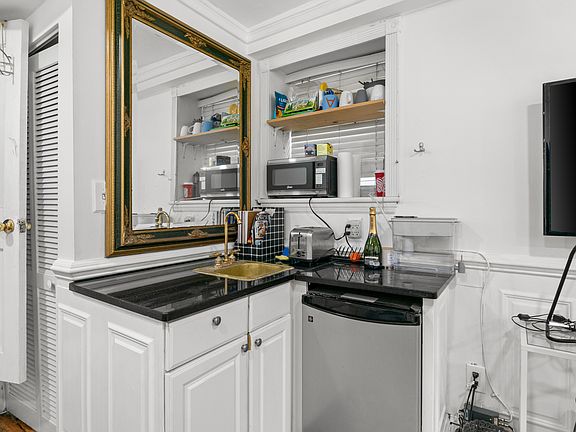 basement kitchen area