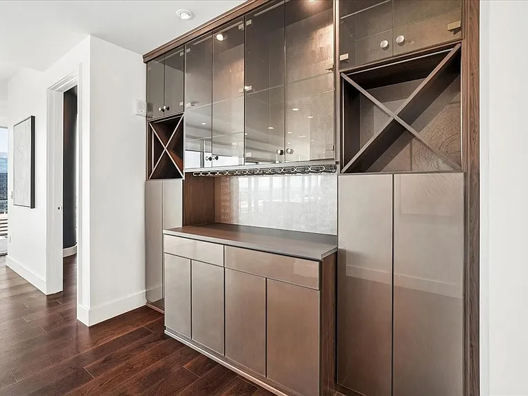 custom designed bar area unique to 1701