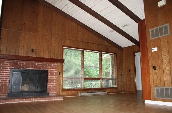 Lofted Ceiling Living Roo