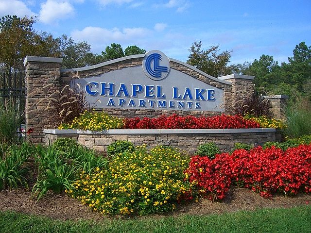Chapel Lake Sign