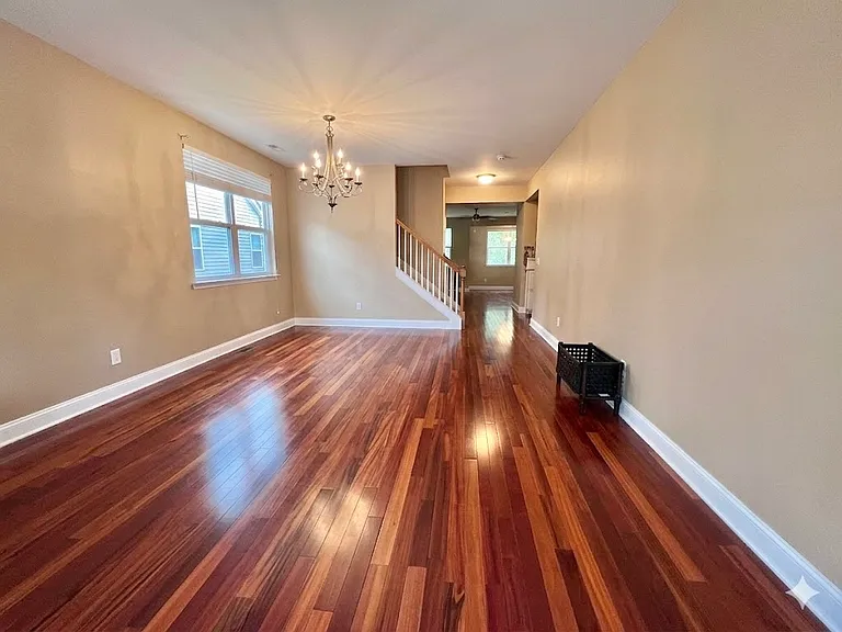 Open Concept Living/Dining Room - Empty