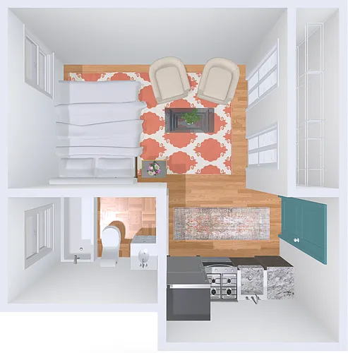 Floor plan studio 16