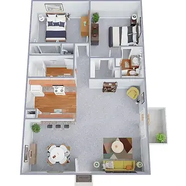 Floor plan B2