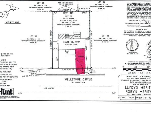 1007 Wellstone Cir, Apex, NC 27502