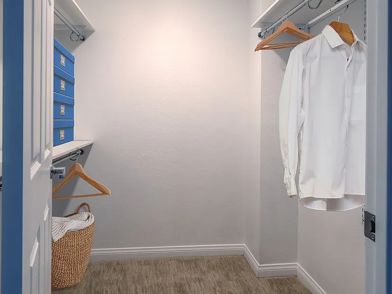 Spacious Walk-in Closets