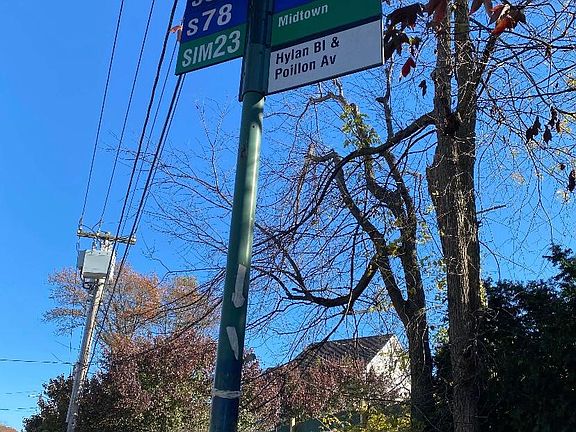 2 short blocks walk to Hylan Blvd & Poillon Avenue