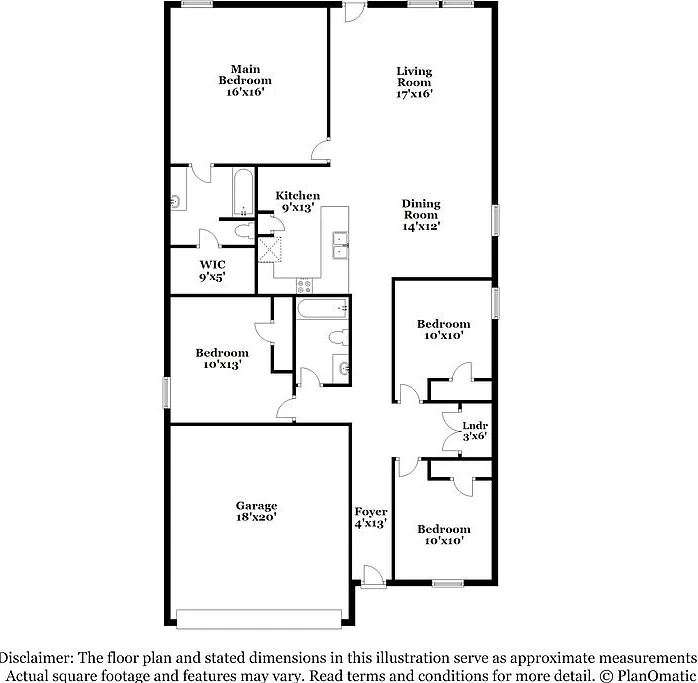 4 bed, 2.0 bath, 1667 sqft, $1,720 — Photo 2