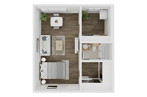 Floor plan Studio Suite