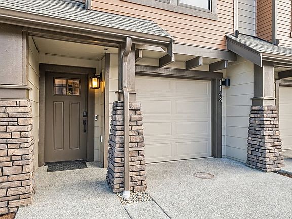 Covered Porch and Garage