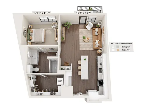 Floor plan A1B