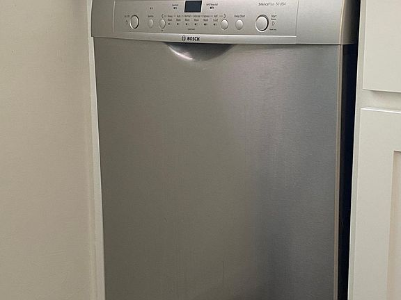 New dishwasher