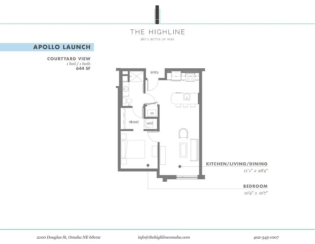 Floor plan Apollo Launch