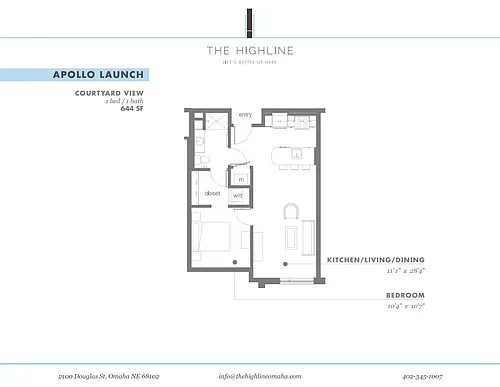 Floor plan Apollo Launch