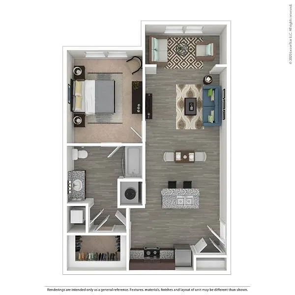 Floor plan Luca Sunroom