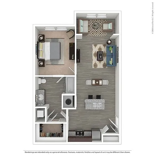 Floor plan Luca Sunroom