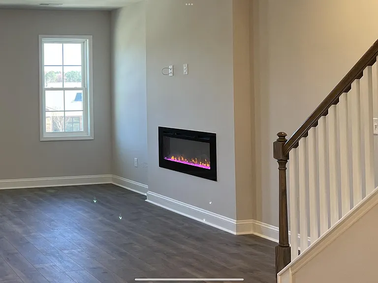 Integrated Fireplace for Living Room