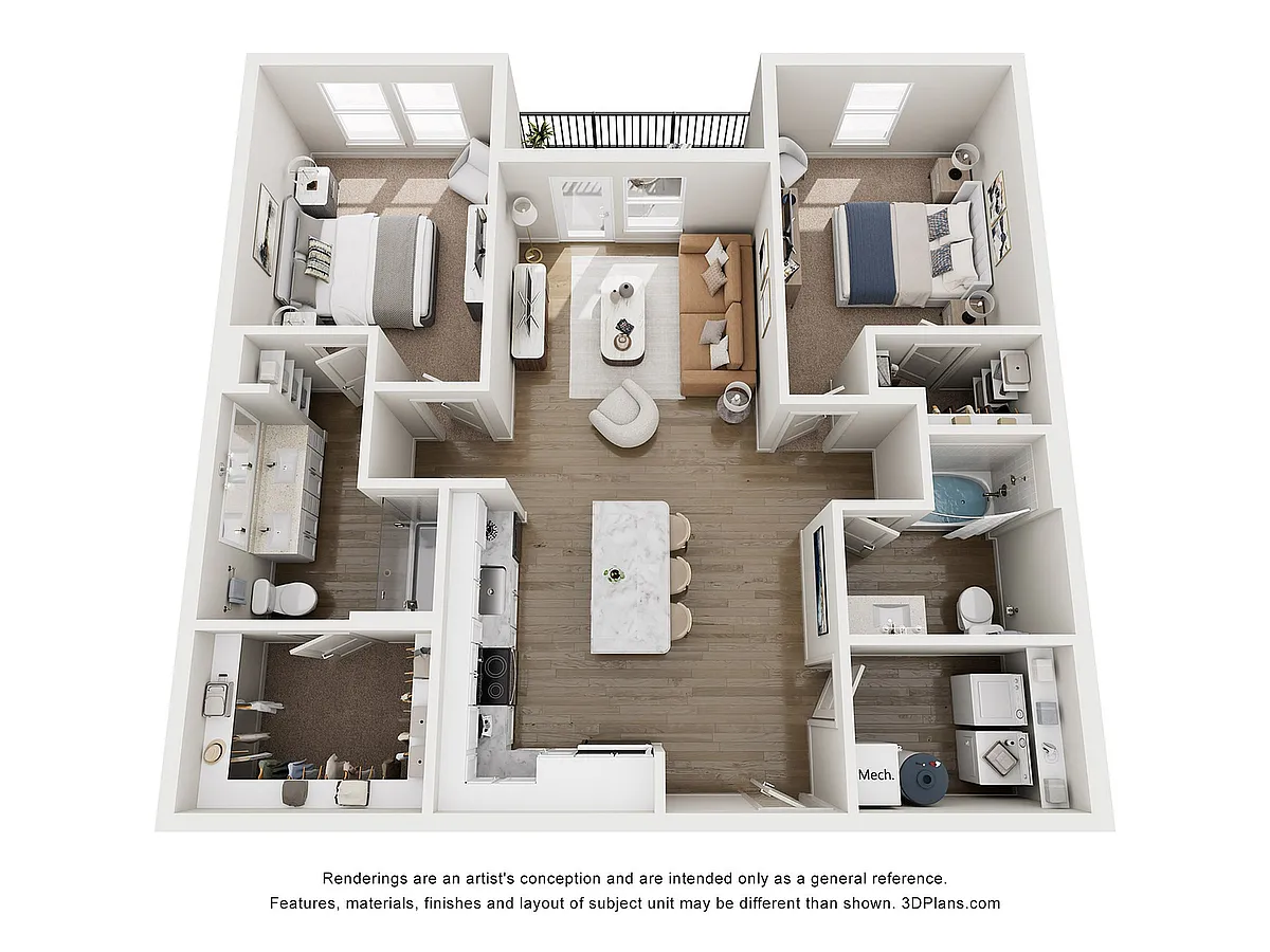 Floor plan B1