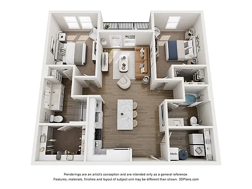 Floor plan B1