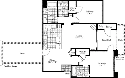 Floor plan The Martin