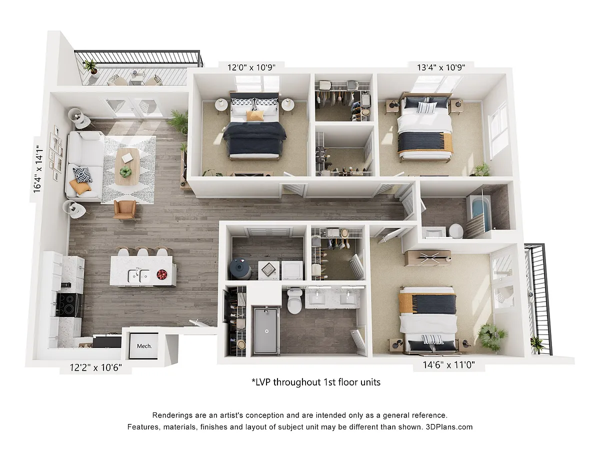 Floor plan Cascade