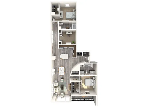 Floor plan Casablanca Deluxe