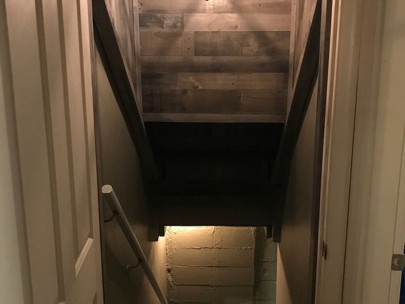 Updated basement stairs 