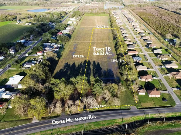 Doyle Melancon Rd Lot 1B, Breaux Bridge, LA 70517