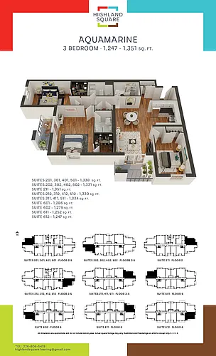 Floor plan 3 Bedroom