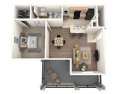 Floor plan Acorn Lodge Renovated
