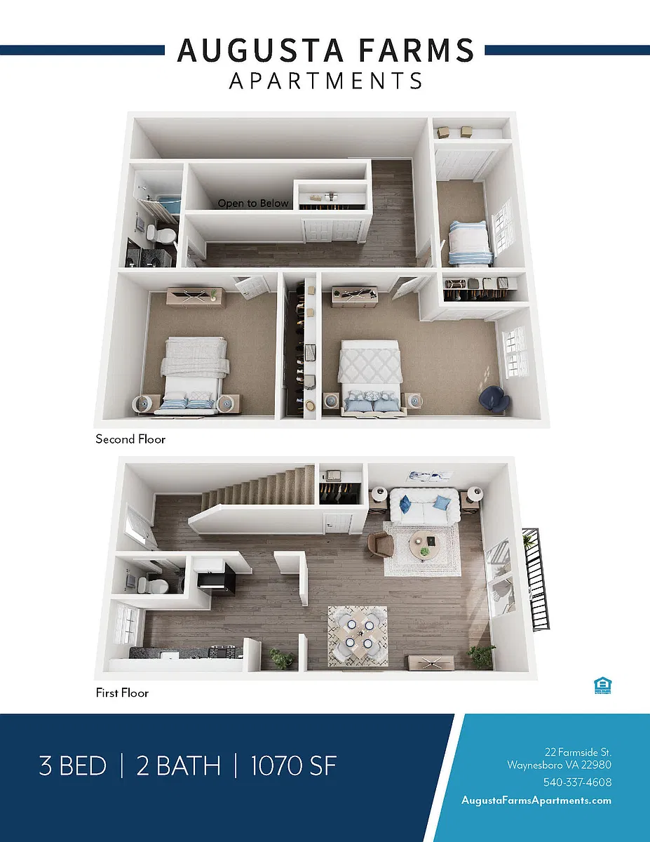 Floor plan 3 Bed