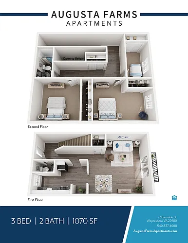 Floor plan 3 Bed