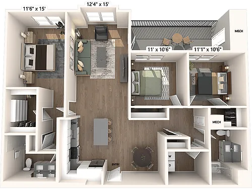 Floor plan CM03a-Upgrade