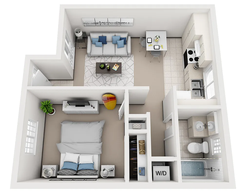 Floor plan Model A