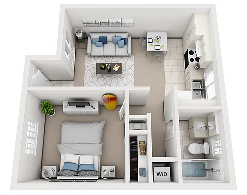 Floor plan Model A