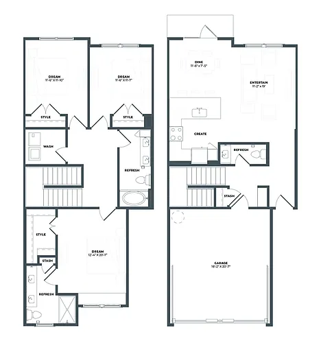 Floor plan TH1